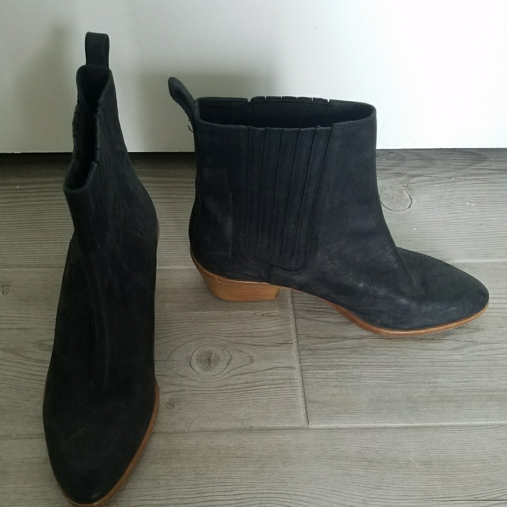 Michael Kors Black Leather Boots